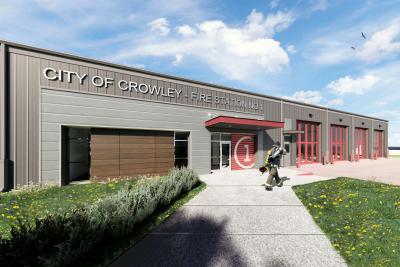 New Crowley Fire Station 1 Build Process