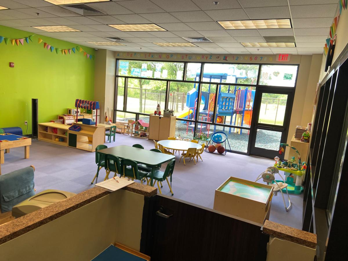 Picture of the Wee Room children's play area at the Crowley Recreation Center.