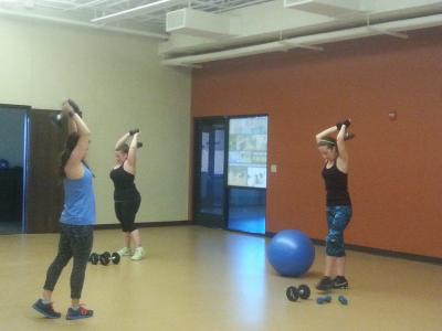 Group fitness class