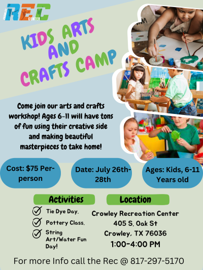 Arts and Craft Camp