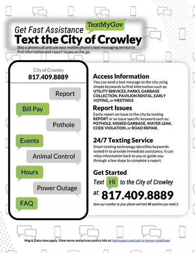 TextMyGov Flyer