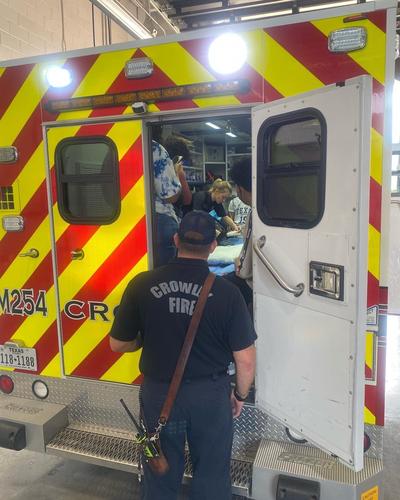 CISD EMT Class MICU Tour