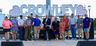 Crowley Crossing Ribbon Cutting