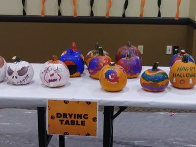 painted pumpkins
