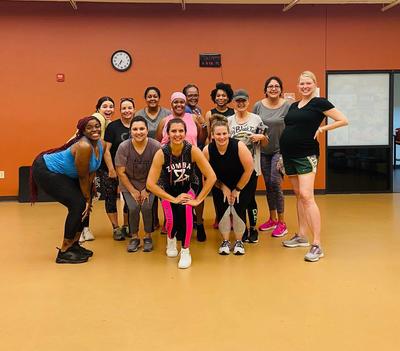 Group fitness class