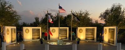 Crowley Veterans Plaza Ceremony, Nov. 10, 2021